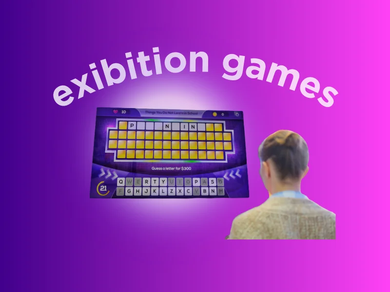 بهترین بازی‌های تعاملی برای نمایشگاه‌ها+7نمونه واقعی